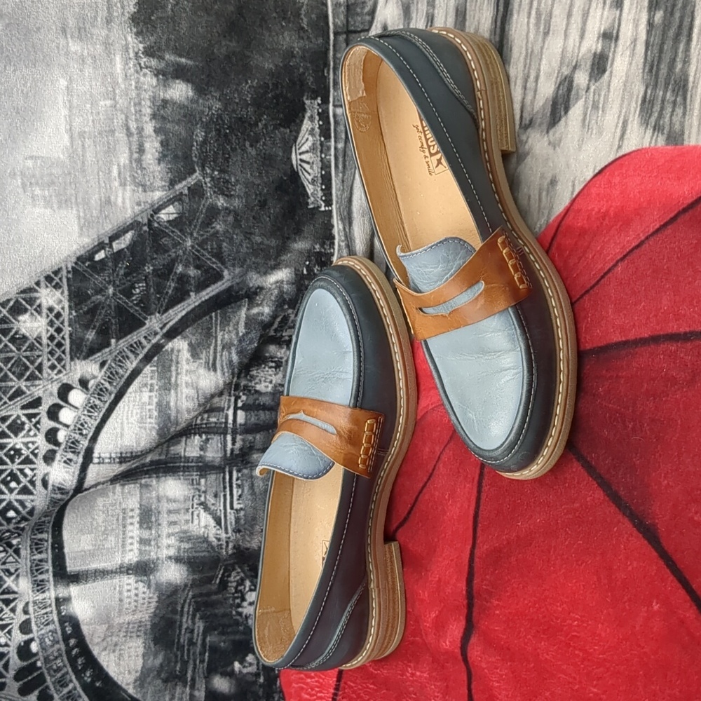 Pikolinos Aldaya W8J Water Resistant Penny Loafer Leather - Picture 9 of 13